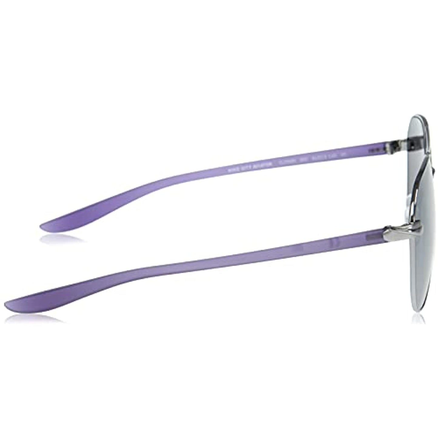 Nike Men Sunglasses City Aviator Gunmetal Purple/Grey 61-13-140