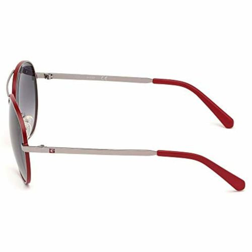 Guess Sunglasses for Womens or Men GU6948S 06B Silver/Red Aviator Gradient Gray