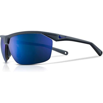 Nike Men Sunglasses EV1128-014 Tailwind 12 Magnet Grey/Blue Sky Mirrored Wrap