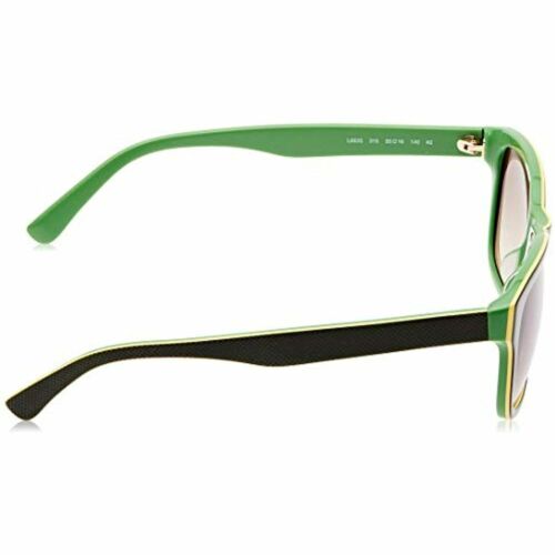 Lacoste Men Sunglasses L683S 315 Dark Green / Green Rectangle 55-16-140