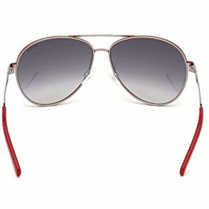 Guess Sunglasses for Womens or Men GU6948S 06B Silver/Red Aviator Gradient Gray