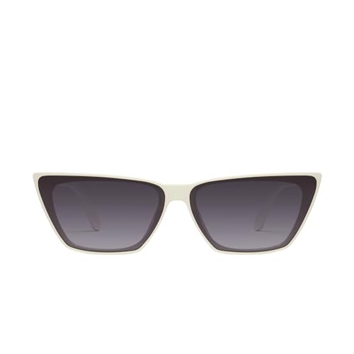 Quay Women's Bad Habit Sunglasses, bone/smoke