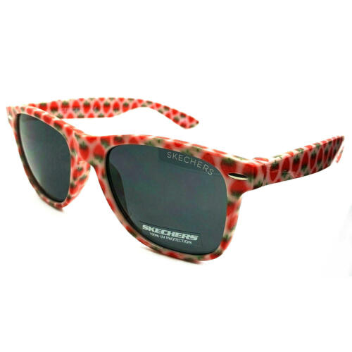 Skechers Sunglasses for Girls SE6042S 69A Rectangle Strawberry 100%UV 54 20 140