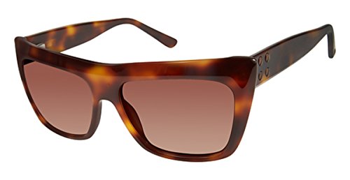 L.A.M.B. Women's LA 513 Tortoise 56mm Sunglasses, Size 56-16-135 B