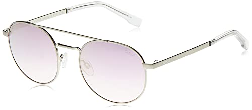 Bolle OVA Sunglasses Shiny Silver Unisex-Adult Small