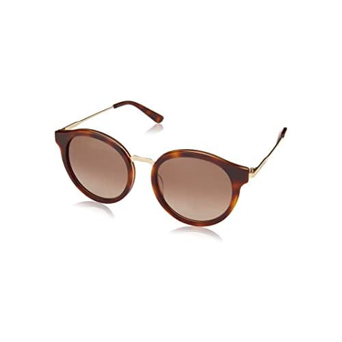 Juicy Couture Womens Sunglasses JU596S 021KHA Havana Golden Round Gradient