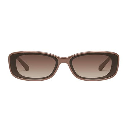 Quay Women's Vibe Check Sunglasses, Doe/Brown