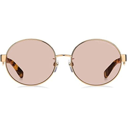 Marc Jacobs women Sunglasses Marc 497/G/S Gold/Pink Round Metal UV400 56-17-140