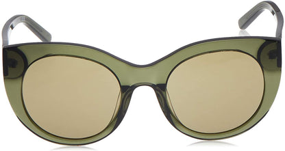 DDKNY Women Sunglasses DK517S 300 Cat-Eye Round Crystal Green 52/22/135