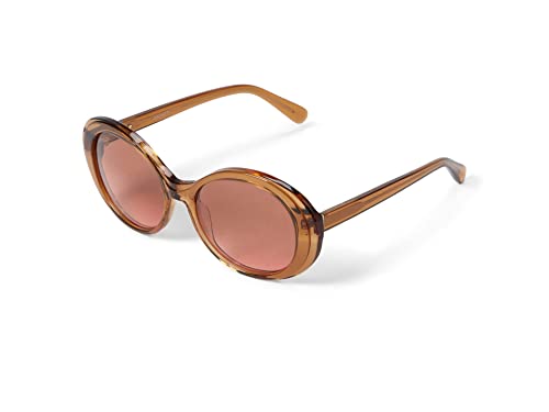 Serengeti Bacall Square Sunglasses Crystal Caramel/Mineral Drivers Gradient