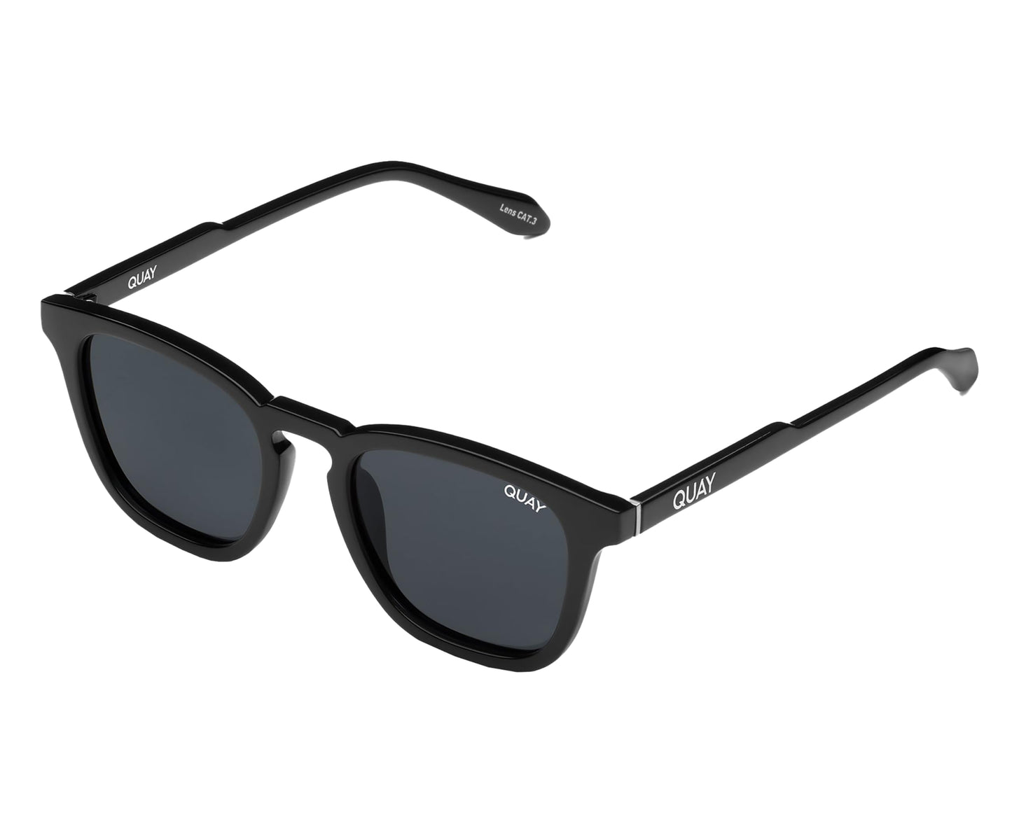 QUAY SUNGLASSESJACKPOT BLACK/SMOKE POLARIZED