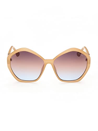 GUESS Oversized Geometric Logo Sunglasses