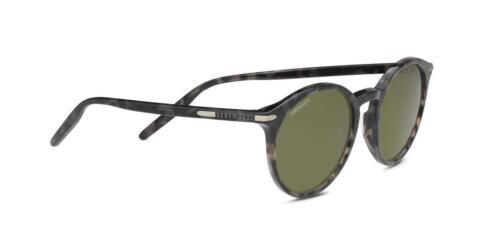 Serengeti Women Sunglasses Leonora 8842 Shiny Black Tortoise/Green Polarized