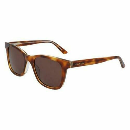 Calvin Klein Men Sunglasses CK20501S - 241 Rectangle Tortoise Crystal/Brown 52 - 20 - MegafashionSunglasses