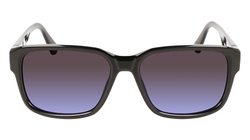 Calvin Klein Men's CKJ21631S Rectangular Sunglasses, Black, L - MegafashionSunglasses