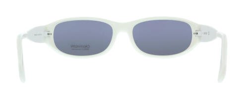 Calvin Klein Men/Women Sunglasses CK21516S 104 Chalk/Black Oval 100%UV 55 - 16 - 135 - MegafashionSunglasses