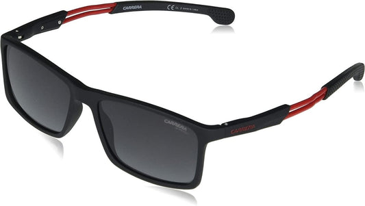 Carrera Men Sunglasses 4016/S 003 Rectangle Black/Gray Gradient 55 16 140 - MegafashionSunglasses