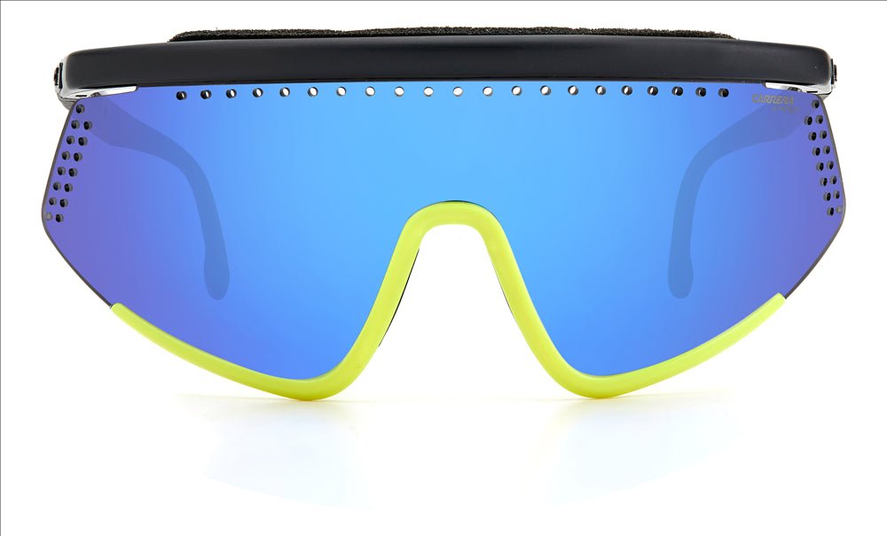 Carrera Men Sunglasses CAHYPERFIT10S 0BHP Green Black 99 1 140 Oversized Shield - megafashion11Sunglasses