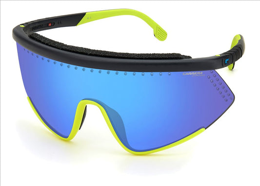 Carrera Men Sunglasses CAHYPERFIT10S 0BHP Green Black 99 1 140 Oversized Shield - megafashion11Sunglasses