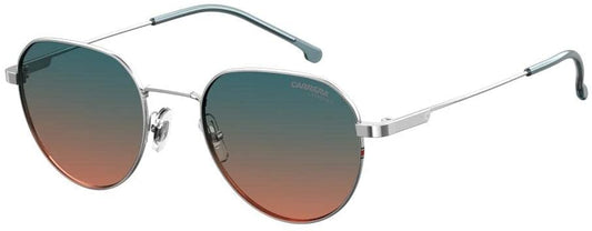 Carrera men/women Round Sunglasses CA2015TS 0KTU Palladium/Green 48 19 135 - megafashion11Sunglasses