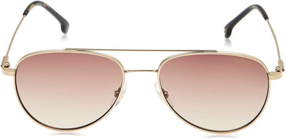 CARRERA Men/women Sunglasses 187/S Gold/Brown Gradient 56/17/145 - MegafashionSunglasses