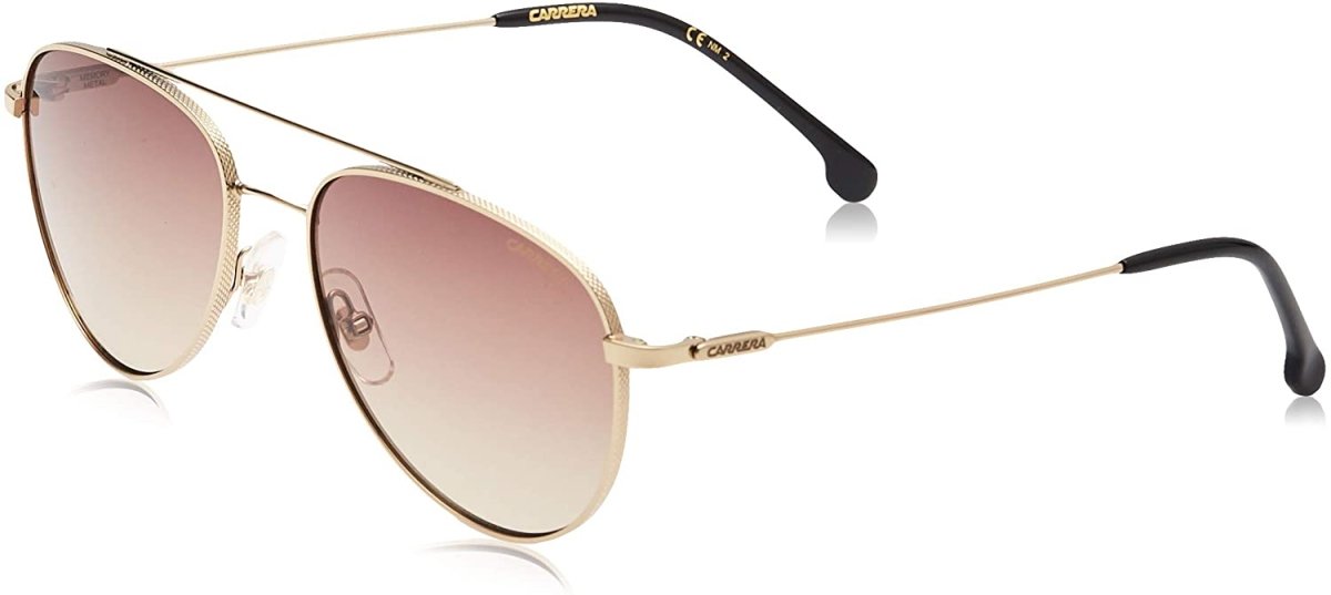 CARRERA Men/women Sunglasses 187/S Gold/Brown Gradient 56/17/145 - MegafashionSunglasses