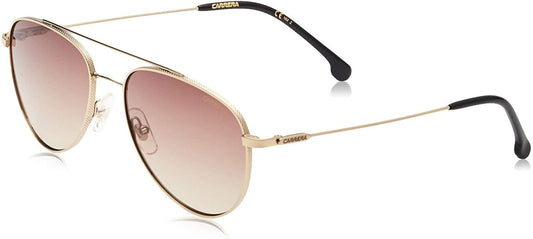 CARRERA Men/women Sunglasses 187/S Gold/Brown Gradient 56/17/145 - MegafashionSunglasses