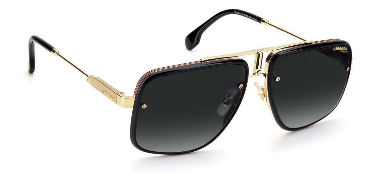 Carrera Unisex Sunglasses CAGLORYII 0RHL Gold Black 59 18 145 Pilot Gradient - megafashion11Sunglasses