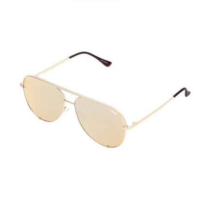 Quay HIGH KEY EXTRA LARGE GOLD/GOLD POLARIZED