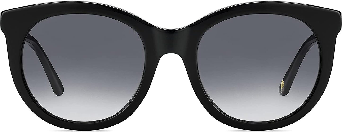 Juicy Couture Womens Sunglasses JU608S 0807 Black 53 21 140 Rectangle Gradient