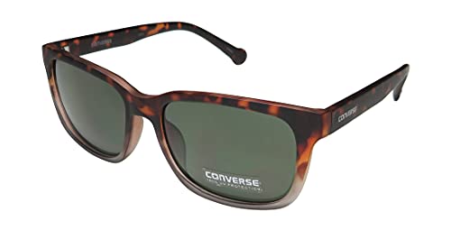 Converse Women's H062 Square Sunglasses, Tortoise, 56 mm - megafashion11Sunglasses