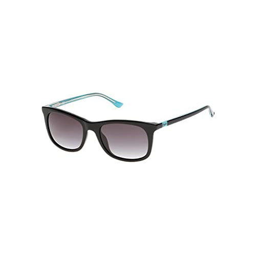 CANDIES Sunglasses for women CA 1021/S 01C Shiny Black/Blue Oval 54 19 135