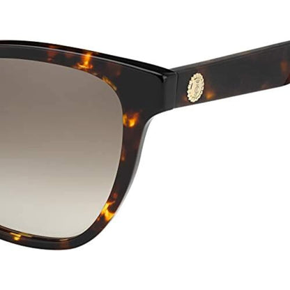 Juicy Couture Women Sunglasses JU 603 /S 086 Dark Havana/Brown Cat Eye 54-17-140