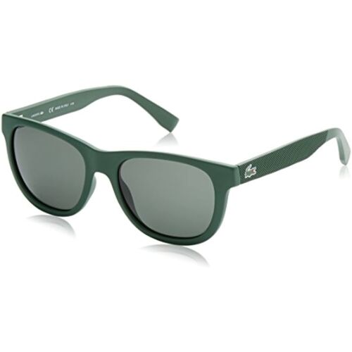 Lacoste Men Sunglasses L848S Green Matte/Green Square 100% UV 54-18