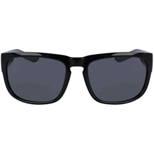 Dragon Men Sunglasses Rune 001 Rectangle Shiny Black/Smoke Polarized UVA 58 - 18 - MegafashionSunglasses