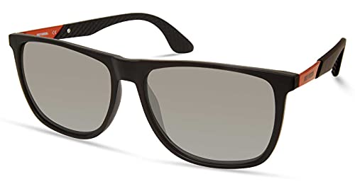 Harley-Davidson Men's Oversized Sunglasses, Matte Black Frame/Smoke Mirror Lens