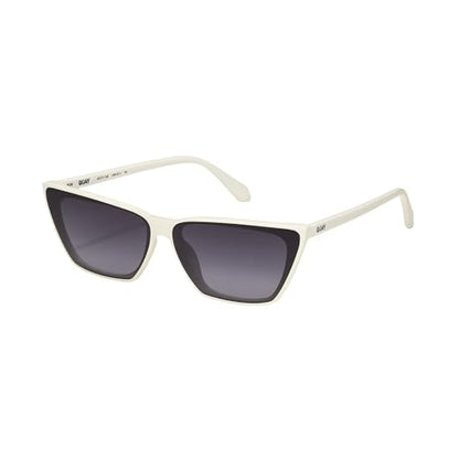 Quay Women's Bad Habit Sunglasses, bone/smoke