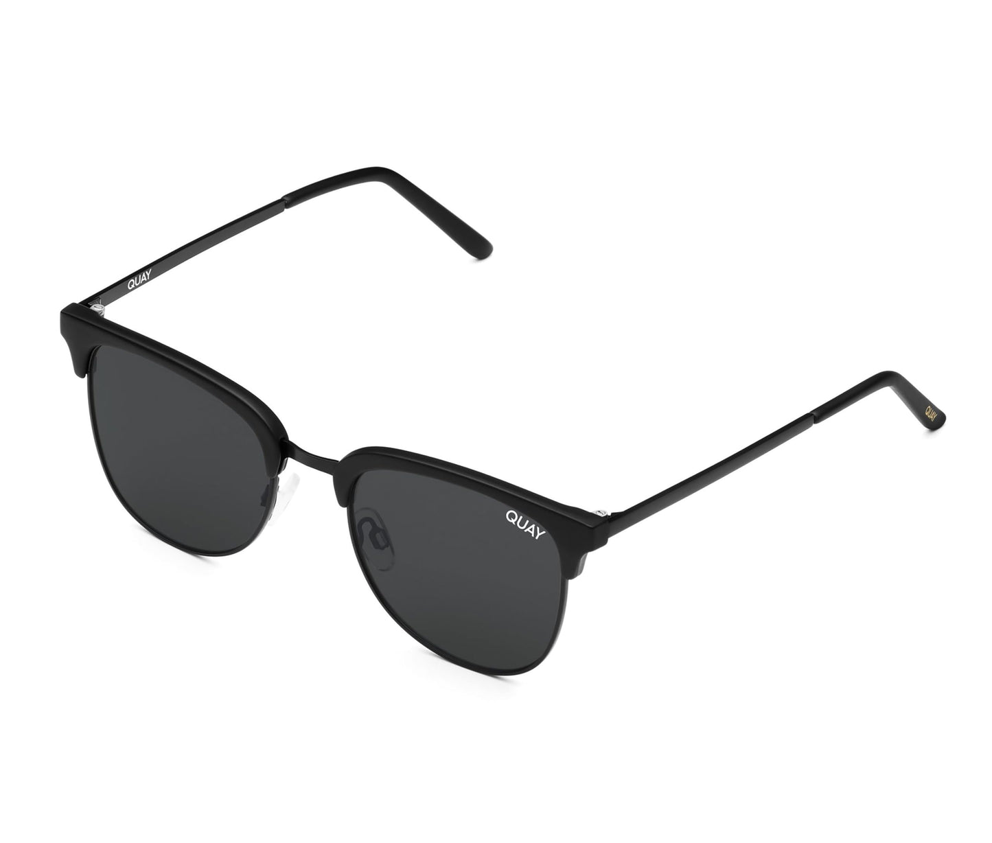 Quay Women's Evasive Sunglasses, black/smoke polarized