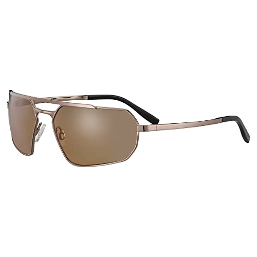 Serengeti Hinkley Sunglasses (Shiny Bronze -Saturn Drivers (Non Polar))