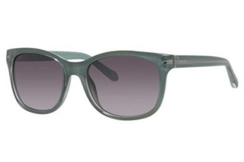 Fossil Women Sunglasses FOS3006/S 01B2 Crystal Green Oval/Cat Eye 55 - 18 - 135 - MegafashionSunglasses