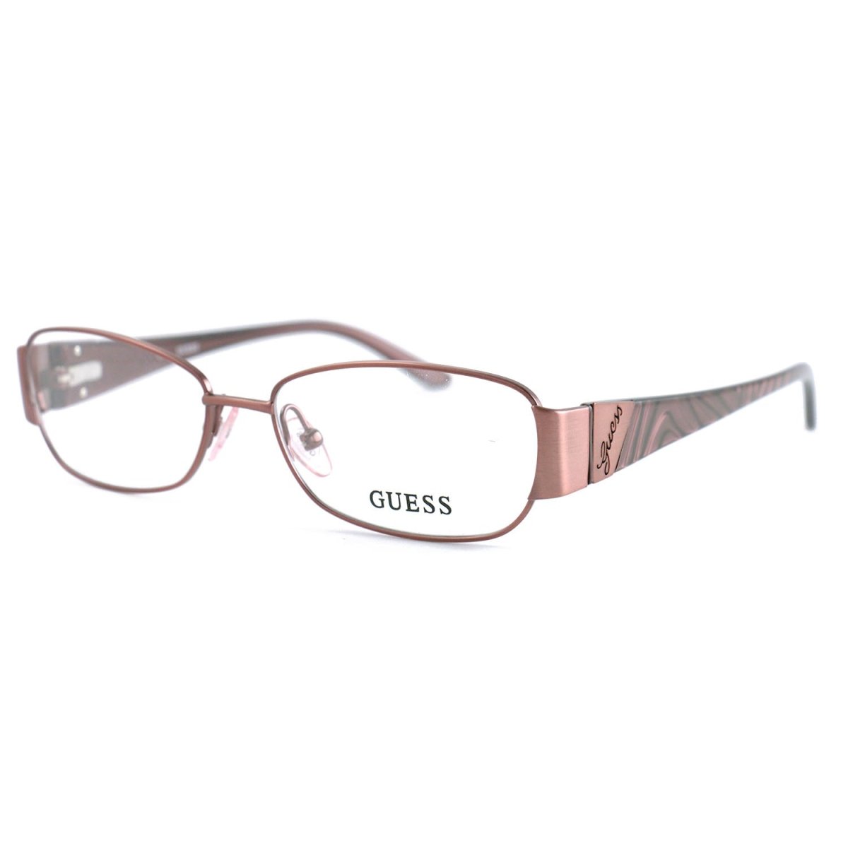 Guess Eyeglasses Women GU2307 BRN Metallic Brown 52 15 140 Frames Oval - MegafashionMonturas