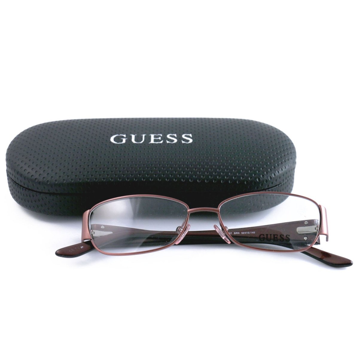 Guess Eyeglasses Women GU2307 BRN Metallic Brown 52 15 140 Frames Oval - MegafashionMonturas