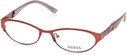 Guess Eyeglasses Womens GU2354 BU Burgundy 53 165 135 Frames Oval - MegafashionMonturas