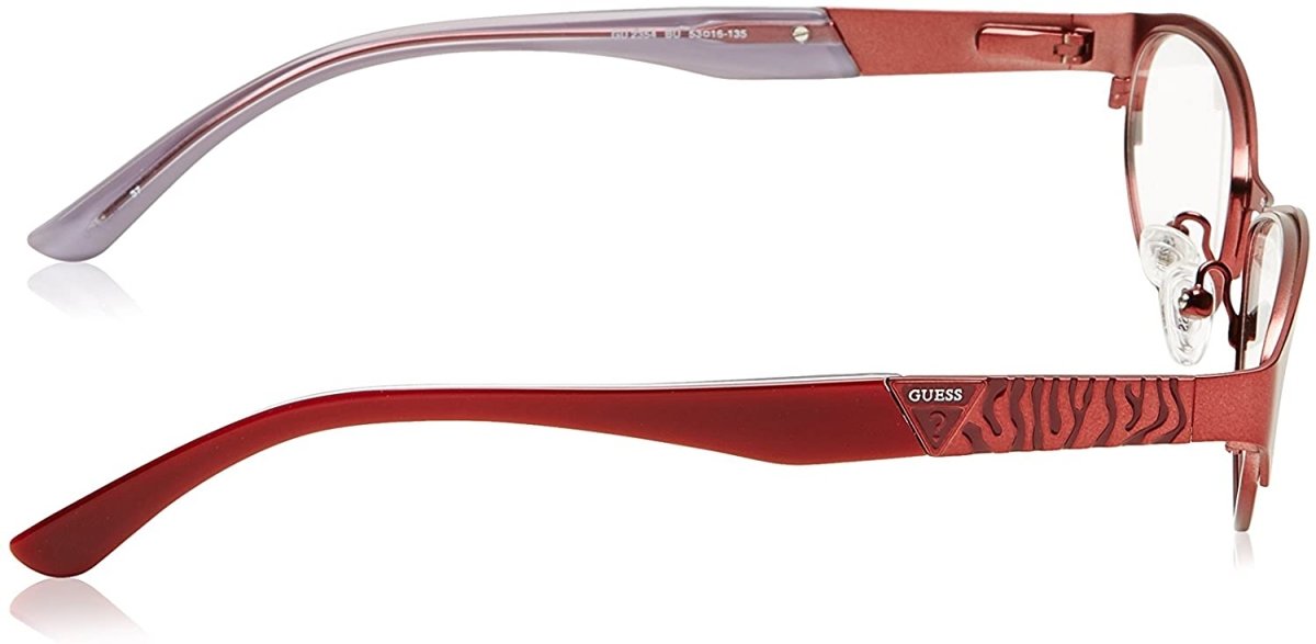 Guess Eyeglasses Womens GU2354 BU Burgundy 53 165 135 Frames Oval - MegafashionMonturas