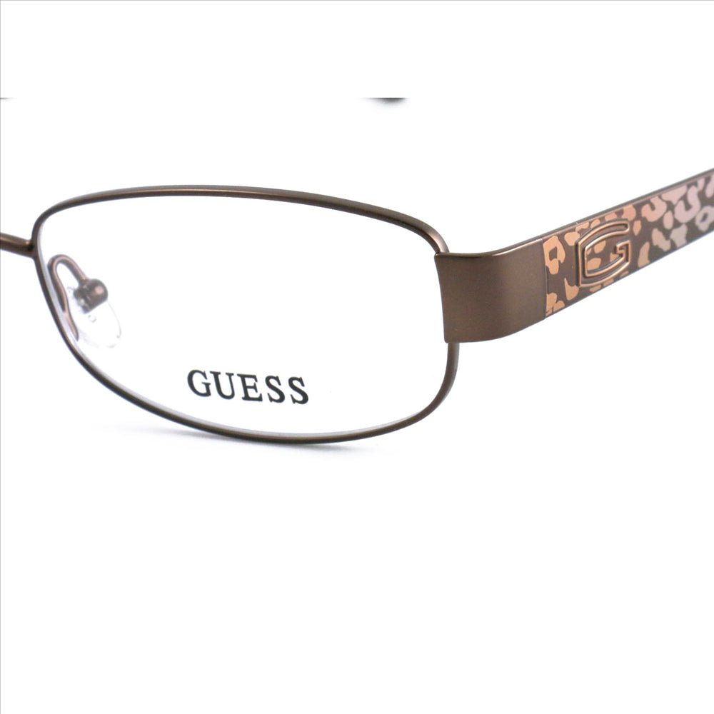 Guess Eyeglasses Womens GU2392 BRN Brown 53 17 135 Frames Oval - MegafashionMonturas