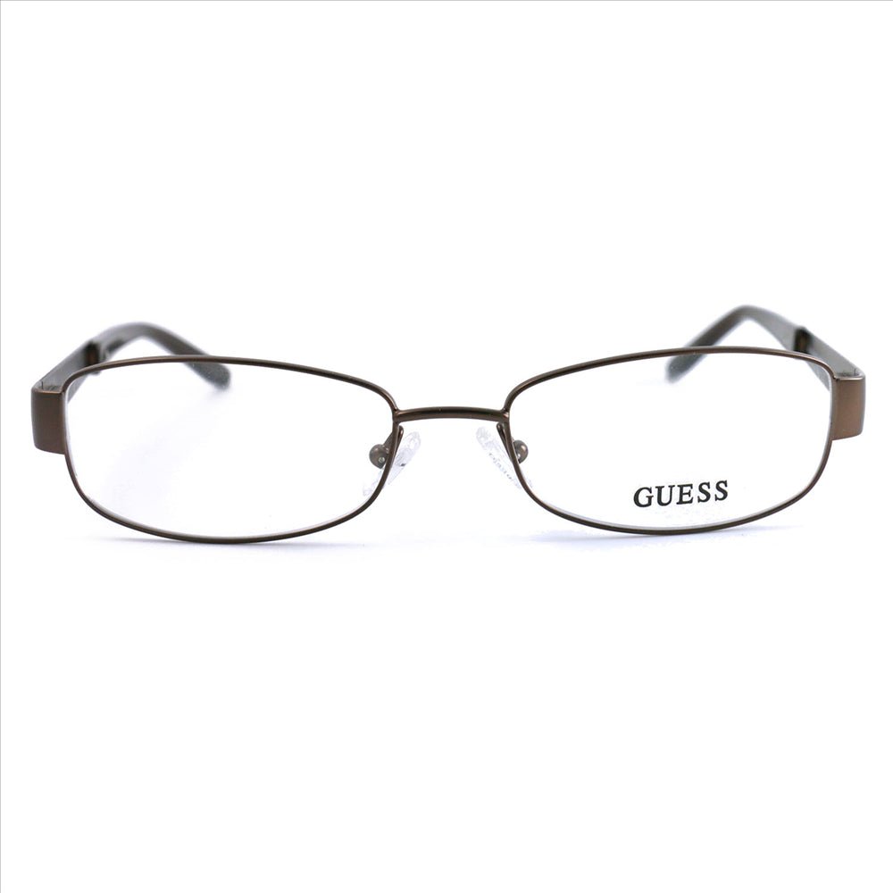 Guess Eyeglasses Womens GU2392 BRN Brown 53 17 135 Frames Oval - MegafashionMonturas