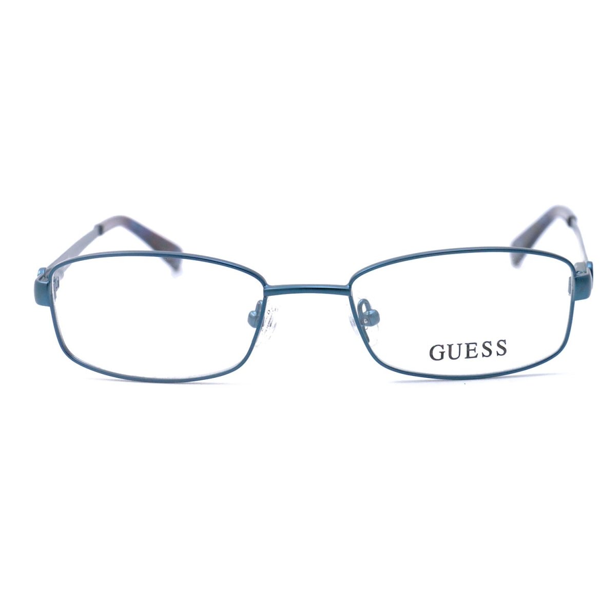 Guess Eyeglasses Womens GU2524 091 Metallic Blue 49 18 135 Frames Oval - MegafashionMonturas