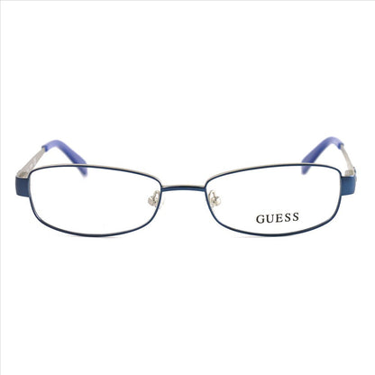 Guess Eyeglasses Womens GU2569 091 Blue 53 17 135 Frames Oval - MegafashionMonturas