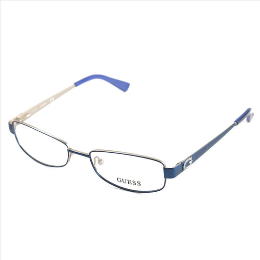 Guess Eyeglasses Womens GU2569 091 Blue 53 17 135 Frames Oval - MegafashionMonturas