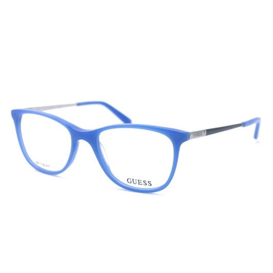 Guess Women GU2566 084 Blue 49 17 135 Full Rim Square - MegafashionMonturas